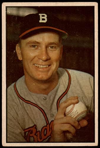 1953 Боуман # 37 Джими Уилсън Бостън/Милуоки Брейвз (Бейзболна картичка) VG+ Брейвз