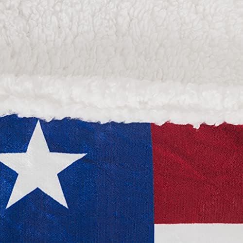 Покривалото от шерпи с принтом хартата на САЩ Maylian - Лек микрофибър за дивани и легла - Чудесен подарък за