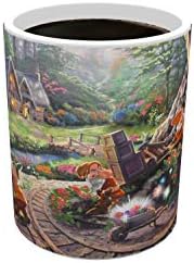 Трансформирующиеся чаши на Disney - Снежанка и Седемте джуджета - Thomas Kinkade - Една термочувствительная керамична чаша с обем 11 грама, с Променящ се цвят – Изображението ?