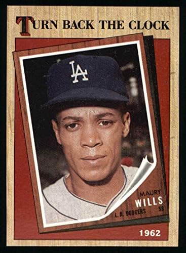 1987 Topps 315 върне времето назад Мори Уилс, Лос Анджелис Доджърс (Бейзбол карта) в Ню Йорк /MT Dodgers