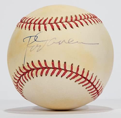 Род Кэрью подписа Официален Договор с PSA Мейджър лийг бейзбол / DNA COA Autograph Angels 556 - Бейзболни топки