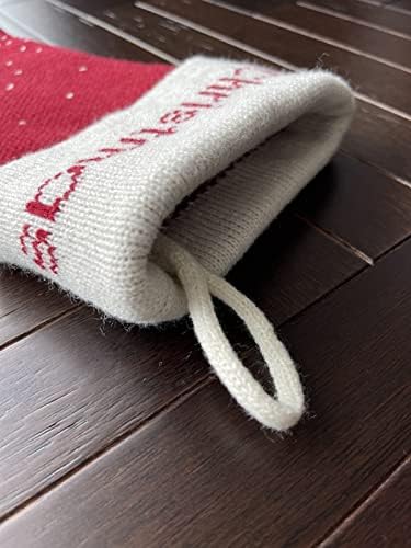 XIOS Коледна украса 2022, Украса за Отглеждане, Коледен Чорап, Подарък, Възли Чорапи, Опаковане, Набор от бижута за Чорапи, Керамика (Зелен, един размер)