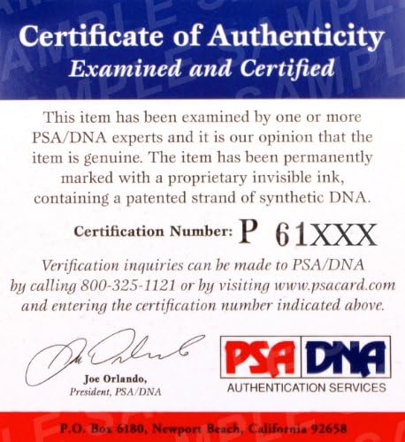 Домоник Браун, Официален Представител на MLB бейзбол Philadelphia Phillies PSA с Автограф /DNA M70747 - Бейзболни