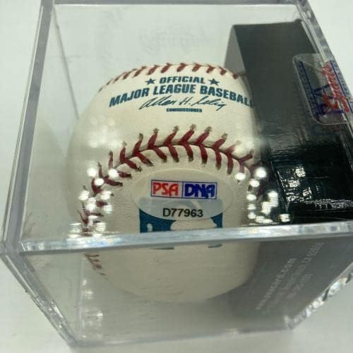 Боб Фелер подписа PSA ДНК на Мейджър лийг Бейзбол С Оценка 9,5 MINT+ - Бейзболни топки с Автографи