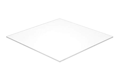 Канава лист Falken Design ABS, Бял, 10 x 24 x 3/16