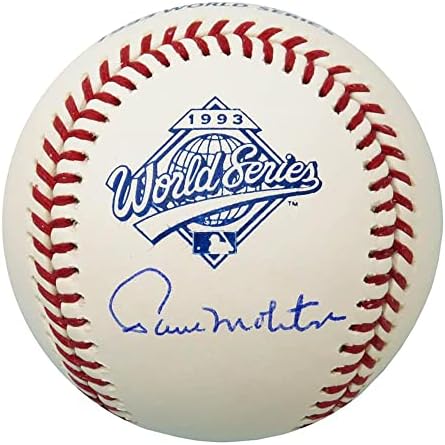 Пол Молитор подписа Официален договор Роулингса на Световната серия от 1993 г. по бейзбол (Торонто Блу Джейс) - Бейзболни топки с автографи