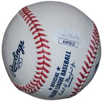 Подпис ФРАНЦИСКО МЕХИА (ТАМПА БЕЙ РЭЙС) OML baseball JSA Аутентифицирована AH95623 - Бейзболни топки с автографи