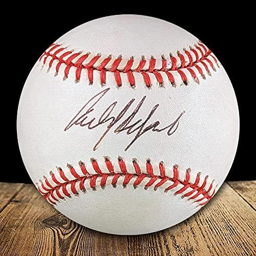 Карлос Делгадо с Автограф от Официалния представител на МЕЙДЖЪР лийг Бейзбол - Бейзболни топки с Автографи