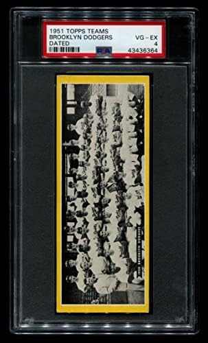 1951 Оглавява екип Бруклин Доджърс Бруклин Доджърс (бейзболна картичка) (Може да се посочи преди 1950 името
