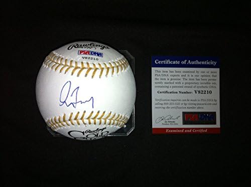 Грег Мэддукс подписа Официално бейзболен Златна Ръкавица Rawlings Braves Cubs HOF PSA / Бейзболни Топки с ДНК-Автограф
