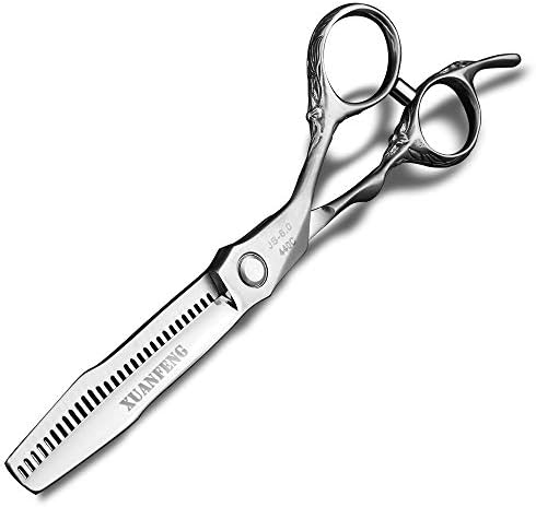 Набор от професионални ножици за коса XUAN ФЪН Подобрени Японски Ножици за подстригване 440C Мат 6-инчов Фризьорски