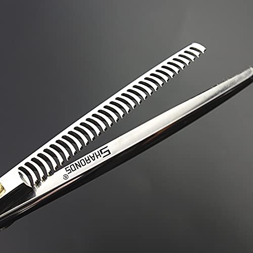 SHARONDS 6 инча професионални фризьорски ножици аксесоари за фризьорски салон режещи удари, диамантени ножици