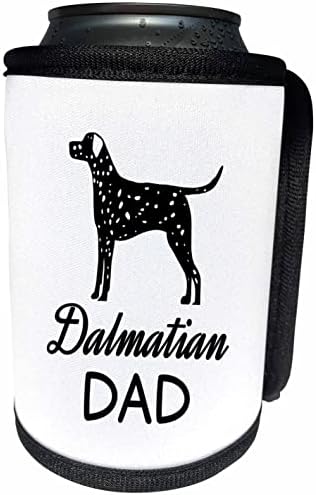 3дРоуз Жана Салак Разработва Дизайн на кучета - Татко далматински кучета - Опаковки за бутилки-охладители (cc_351067_1)