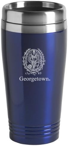 LXG, Inc. Джорджтаунский университет - Пътен чаша за steins на 16 унции Сини