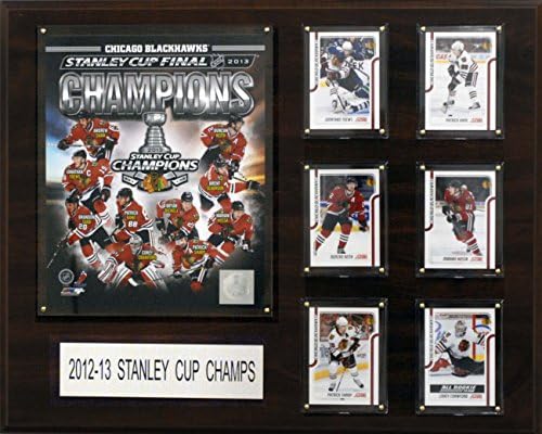 Плака шампиони на Купа Стенли в НХЛ Чикаго Блекхоукс 2012-2013, 16 х 20 см