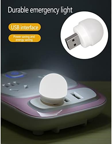 Мини USB лека нощ Преносими лампи за защита на очите С Led светлина Авариен лампа Мобилен източник на захранване