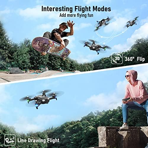 FERIETELF T26 на безпилотни летателни апарати за възрастни - Радиоуправляеми безпилотни самолети, с резолюция