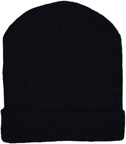 12 Опаковки зимни шапки-бини за мъже и жени, Топла Уютна Вязаная Шапчица-Череп с белезници на Едро