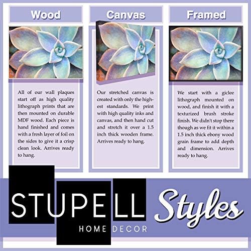 Stupell Industries Черно-бяла типография We are a Nice Normal Family Wood Script, Дизайн Дафне Полселли, Монтиране