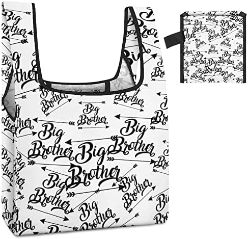 Скоро ще се появи Сгъваеми Чанти за пазаруване Big Brother Множество чанта-тоут за продукти, сгъване в Прикачения