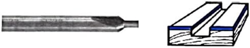 Ножове Whiteside SC34 с плоско дъно за вени е живял с твердосплавным режещ инструмент с диаметър 3/16 инча и