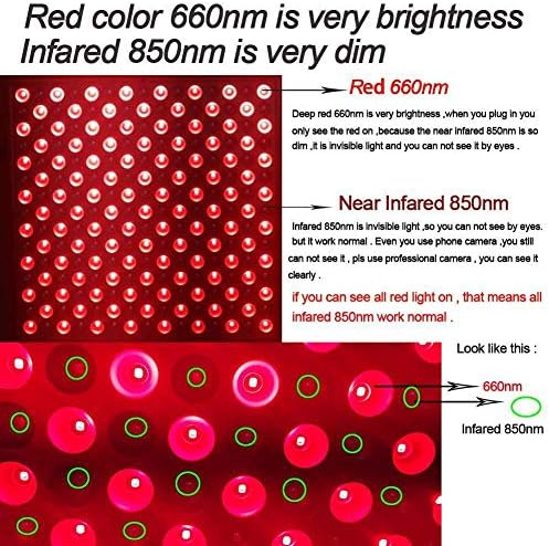 Тъмно Червено 660 нм и Близкия инфрачервен 850 нм led Светотерапевтические Устройство За Облекчаване на мускулните
