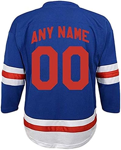 Изработена по поръчка младежта хокейна майк , Ню Йорк Рейнджърс - С отпечатъци