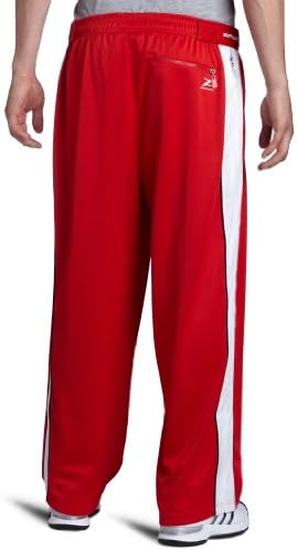 Червени цифрови Панталони на една мълния NBA Атланта Хоукс