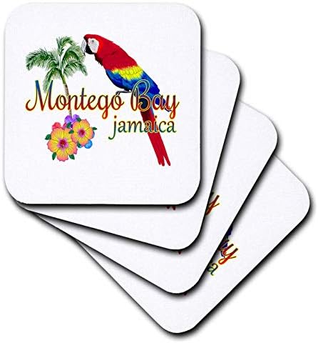 Триизмерен тропически дизайн Монтего Бей, Ямайка, папагал ара - влакчета (cst_318287_4)