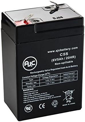 Батерия за аварийно осветление Dual-Lite LZD 6V 5Ah - Това е замяна на марката AJC