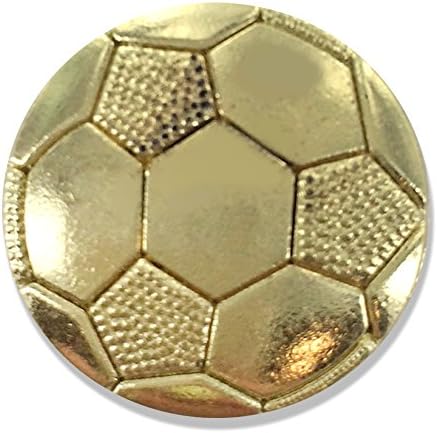 Жени за футболна топка от Шенилна със Златен Ревера с дължина 7/8 Инча