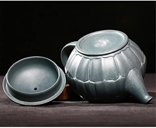 ЛЕЙДЖ куха плочки Хан гърне творческа форма maker лилаво crock чайник домакински чайник за чай комплект (Цвят:
