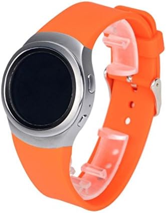 Смяна на каишка за часовник Samsung Gear S2 - Мек силиконов Спортен Взаимозаменяеми каишка за Samsung Gear S2