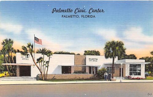 Видя ниска палма, пощенска Картичка от Флорида