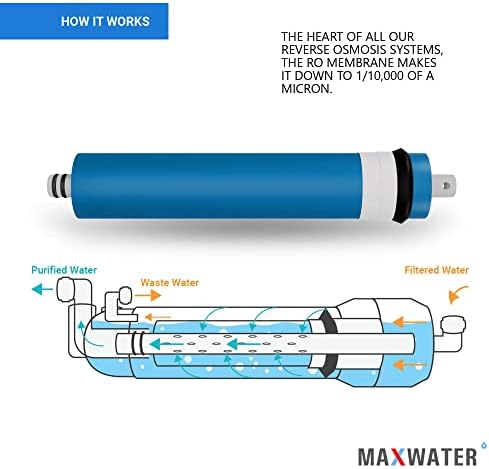 Максимален комплект филтри за смяна на водата за стандартна 5-степенна система за филтриране на вода с обратен