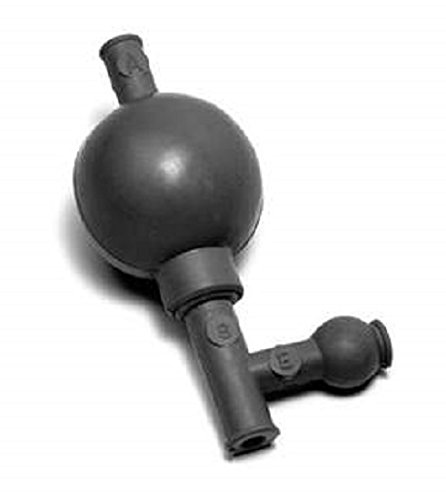 Пълнители за безопасни пипети Fisherс гумени топки; Цвят: черен