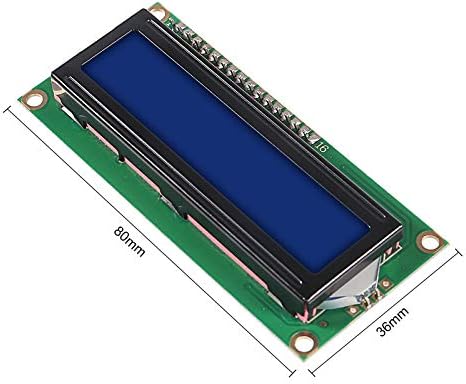 ALMOCN IIC/I2C/TWI Сериен 1602 16x2 LCD дисплей Модул на Екрана на Дисплея с Интерфейса Адаптер Синя Подсветка