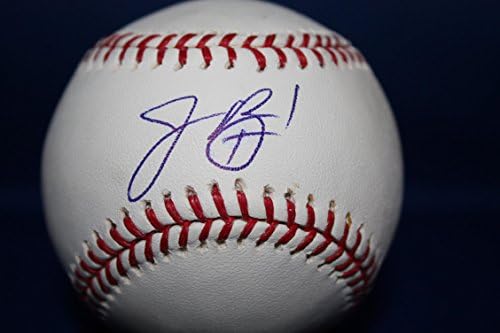 ДЖОШ БАРД С Автограф от Официалния Представител на Роулингс на Мейджър лийг Бейзбол - Бейзболни топки с Автографи