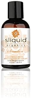 Sliquid, LLC Лубрикант Sliquid Organics Sensation 4,2 унции (опаковка от 2 броя)
