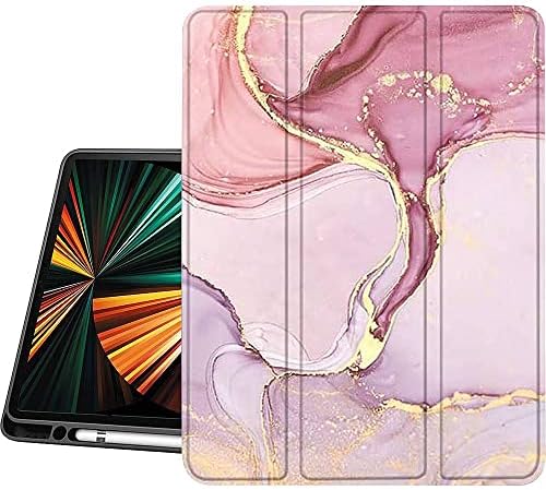 Калъф-за награда серия SaharaCase Marble за Apple iPad Pro 12,9 (4-ти, 5-ти и 6-то поколение 2020-2022) [устойчив