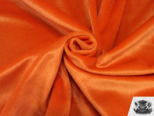 Однотонная оранжева кърпа Velboa в двора