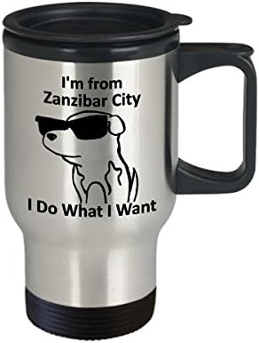Чаша за пътуване из града Занзибар
