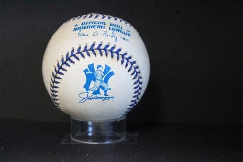 Бейзболен автограф с автограф на Томи Хенриха (Old Reliable) Auto PSA/DNA AM48552 - Бейзболни топки с автографи