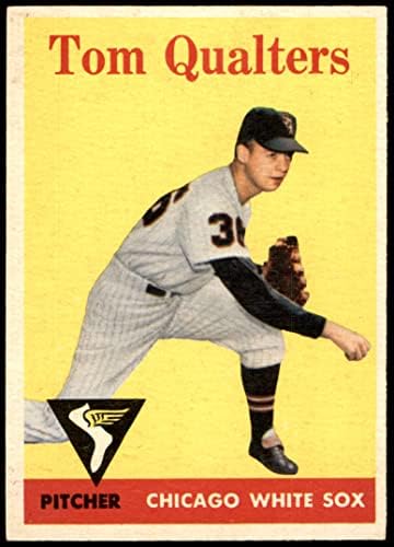 1958 Топпс 453 Това Кволтерс Чикаго Уайт Сокс (Бейзболна картичка) EX/Mount Уайт Сокс