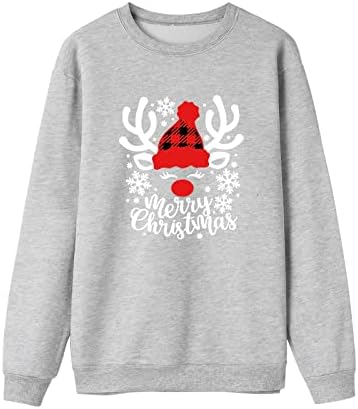 Подходяща Hoody за семейството DIYAGO, за да е Подходяща За Коледа Риза С дълъг Ръкав, Забавни Празнични Пуловери,