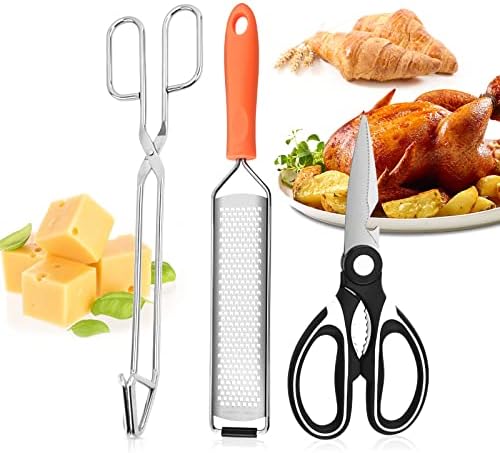 Набор от кухненски аксесоари WGPG от 3 опаковки - Кухненски ножици, Ножици за птици и Клещи за рязане на месо,