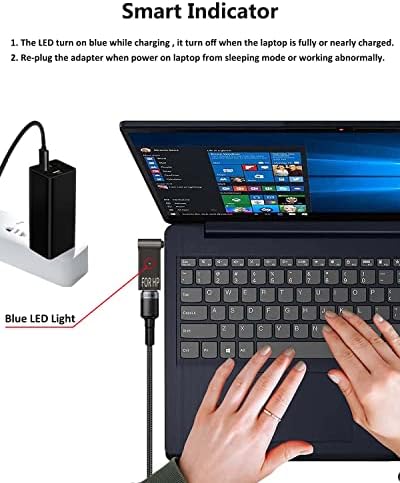 Адаптер за зареждане на вашия лаптоп от USB C до 4,5 мм, Женски Тип C, мъжки, dc 4,5x3,0 мм Конектор конектор