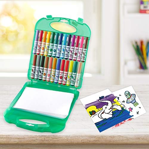 Набор от маркери на Crayola Pip Squeaks (65 карата), Миещи Маркери за деца, Преносим Калъф за рисуване, за Оцветяване