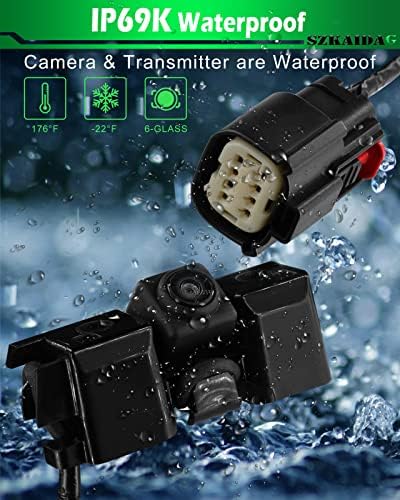 Резервна камера за задно виждане SZKAIDAG® 84062896 Подходящ за:-Chevy Silverado 1500 2500 3500 -2019 за:-GMC