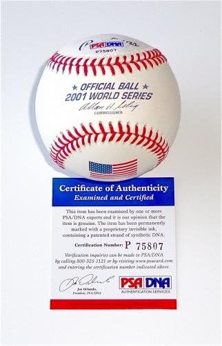 Франк Абигнейл Хвани Ме, Ако Можеш, Подписан от Psa World Series Baseball 2001 P75807 - Бейзболни топки с Автографи